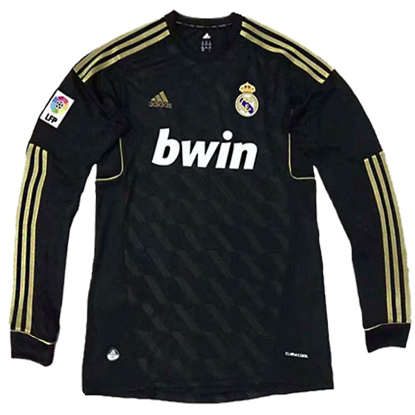 Camiseta Real Madrid Segunda equipo ML Retro 2011-12 Negro